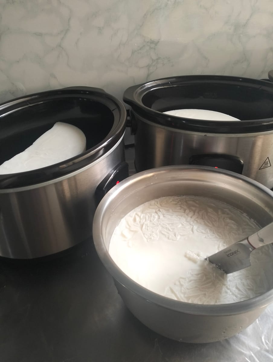 The tallow rendering process