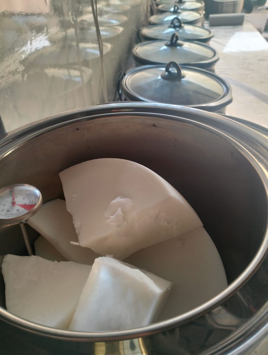 Whipping the tallow to perfection