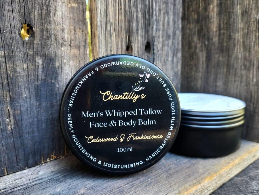 Cedarwood & Frankincense tallow balm