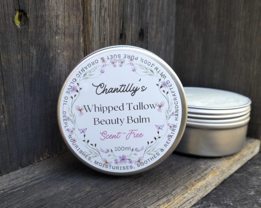 Scent-Free & Olive tallow balm