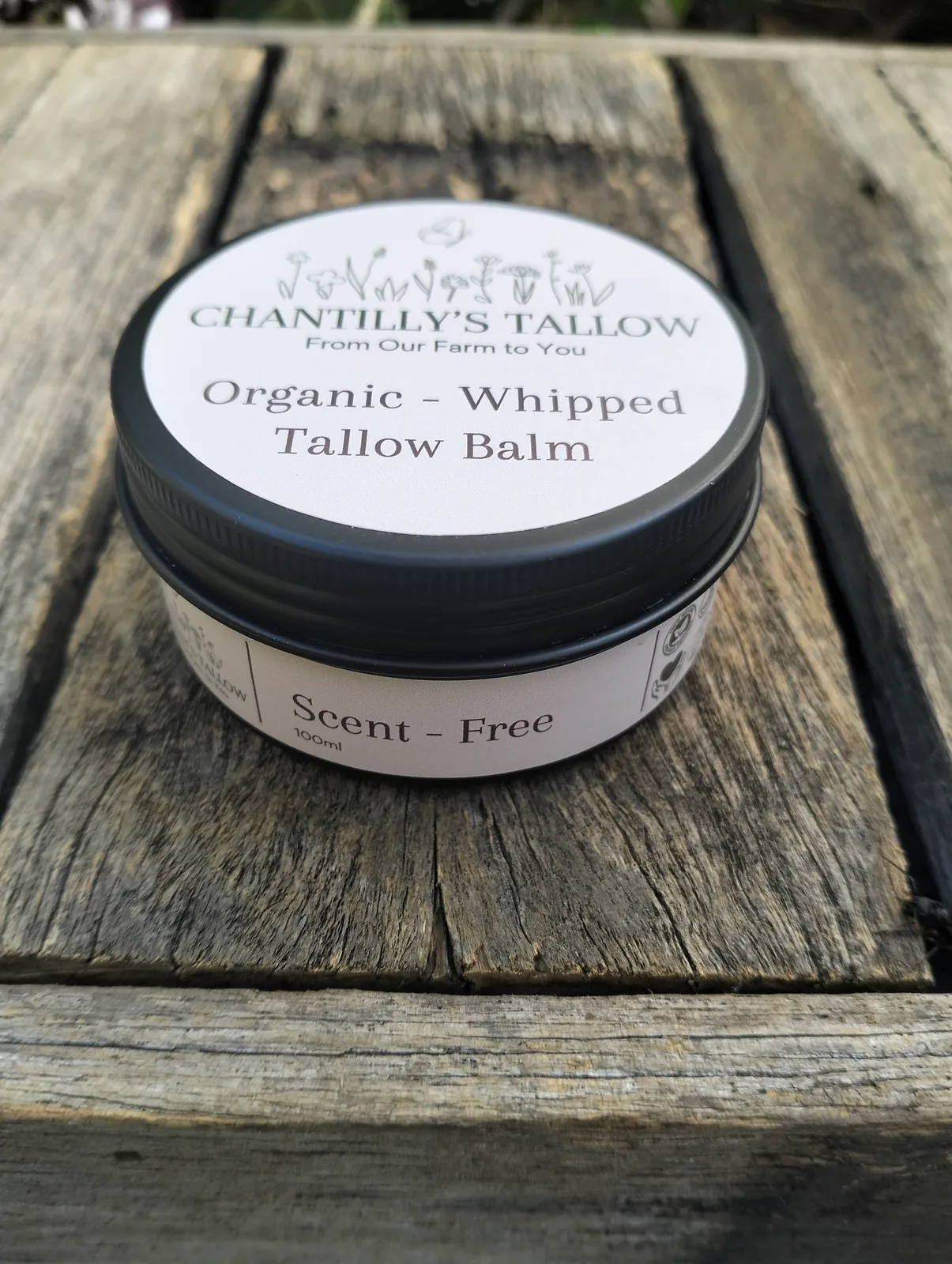 Scent-Free & Olive tallow balm