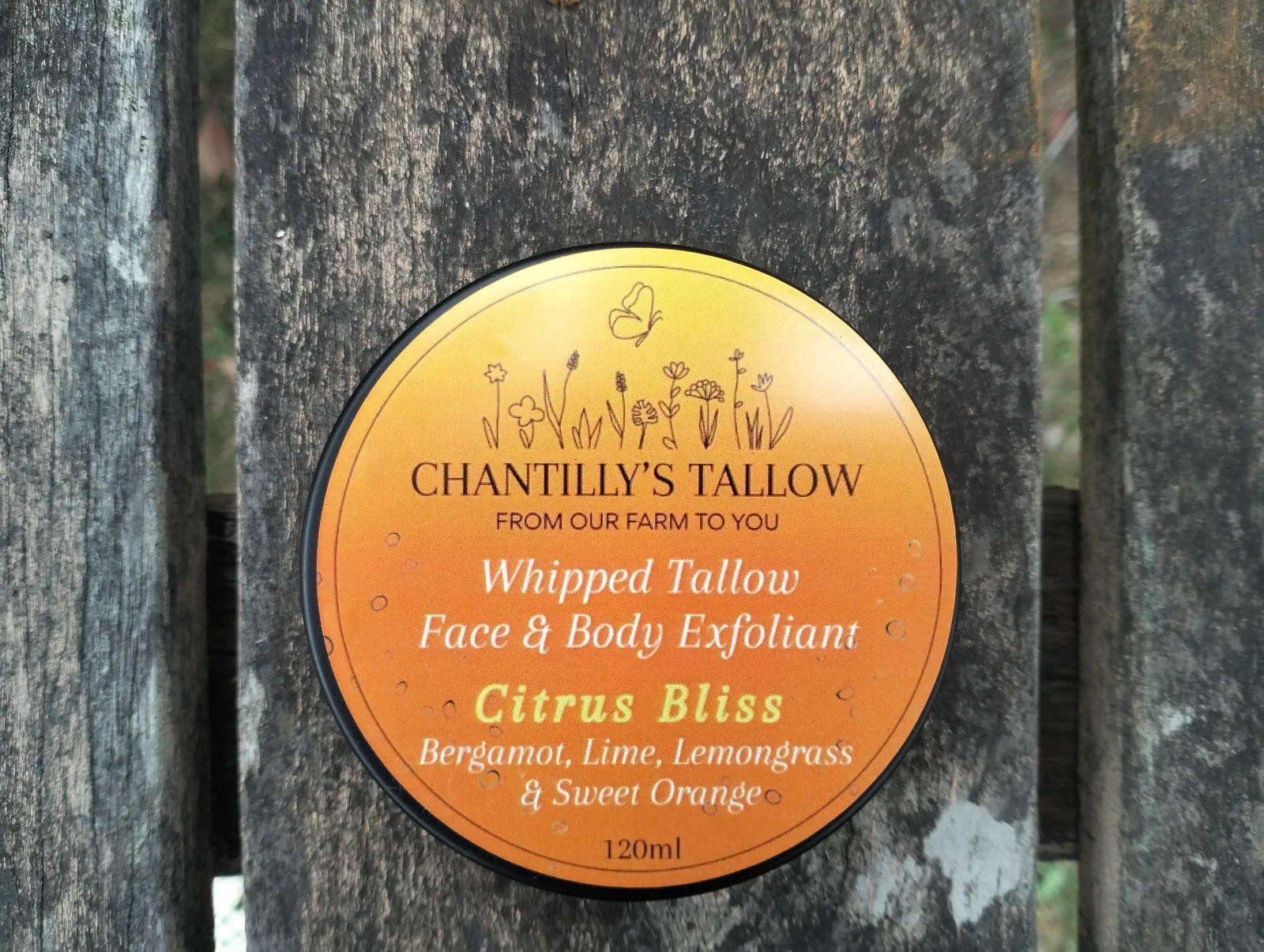 Citrus Bliss Whipped Tallow Exfoliator 120ml