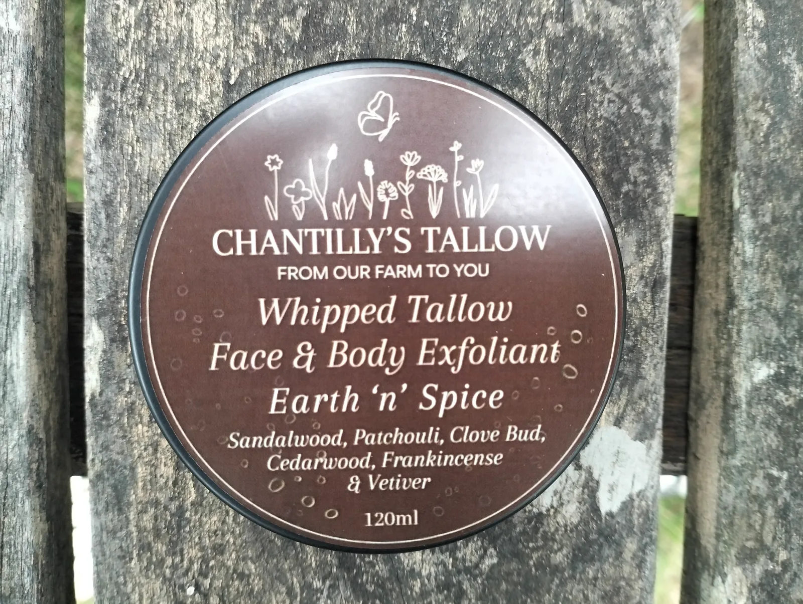 Earth 'n' Spice Whipped Tallow Exfoliator 120ml