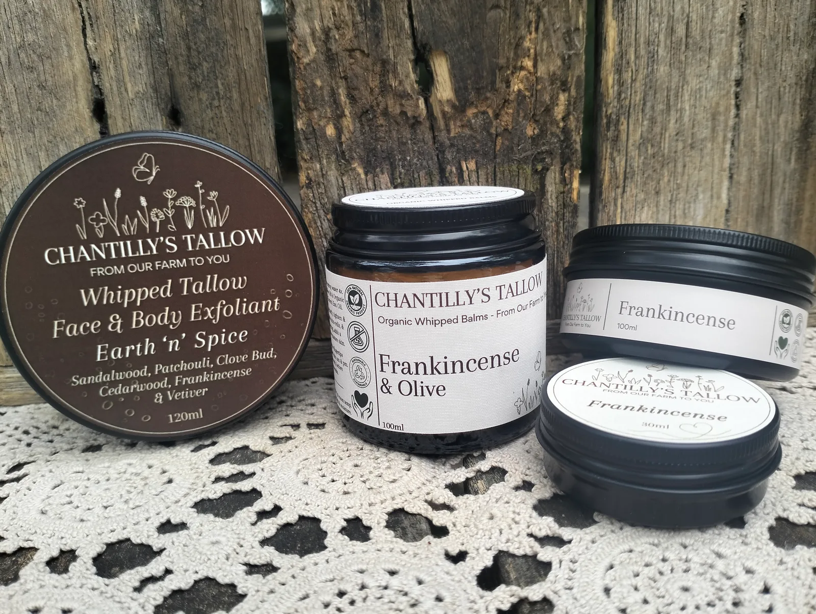 Frankincense & Olive tallow balm