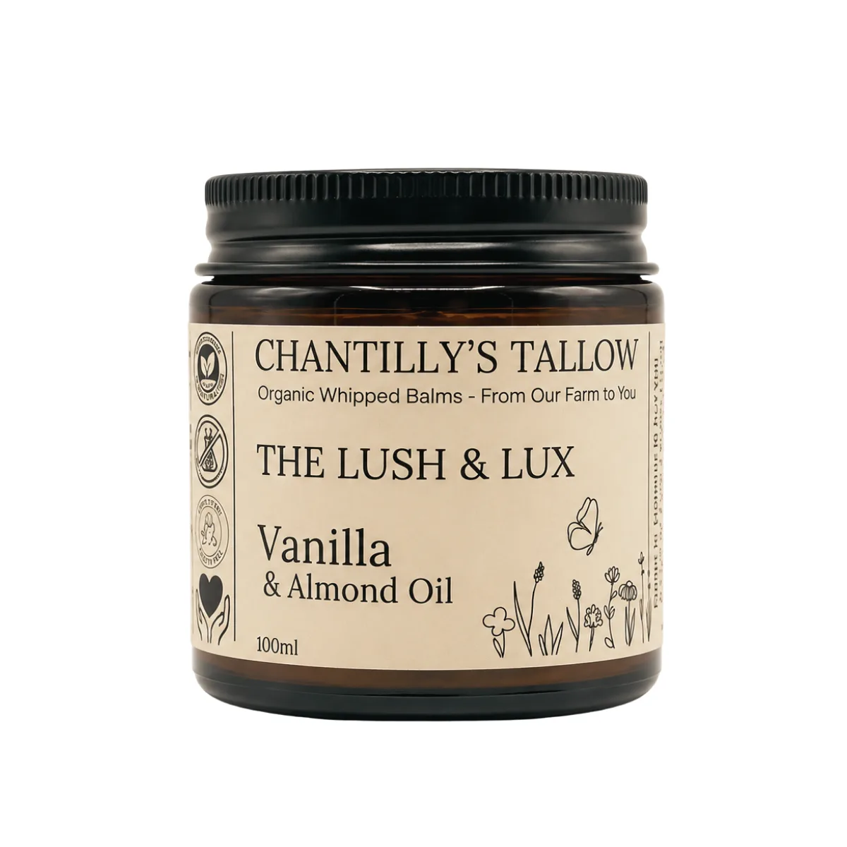 Vanilla & Almond Tallow Balm