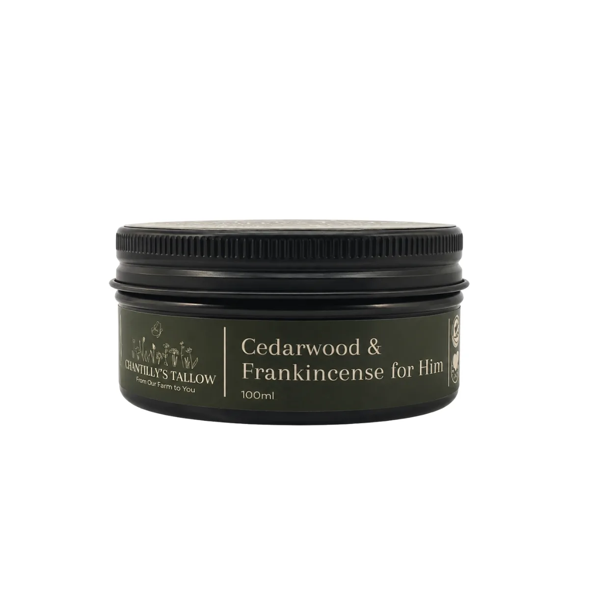 Cedarwood & Frankincense tallow balm